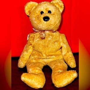 Ty Beanie Babies Cashew the Bear. No Swing Tag